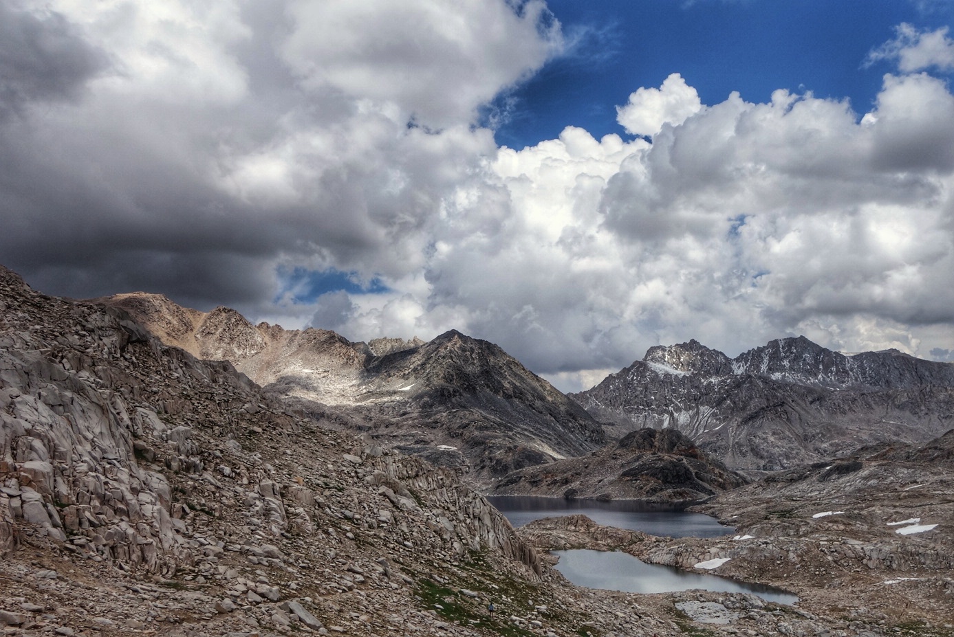 High alpine vista